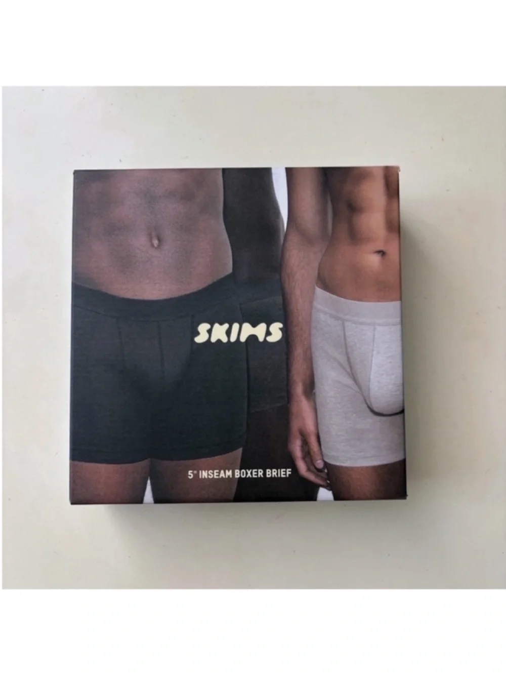 SKIMS Men’s 5” Boxer Brief 3-Pack Heather Multi Size 2X New in Box